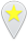 Yellow Star Map Marker