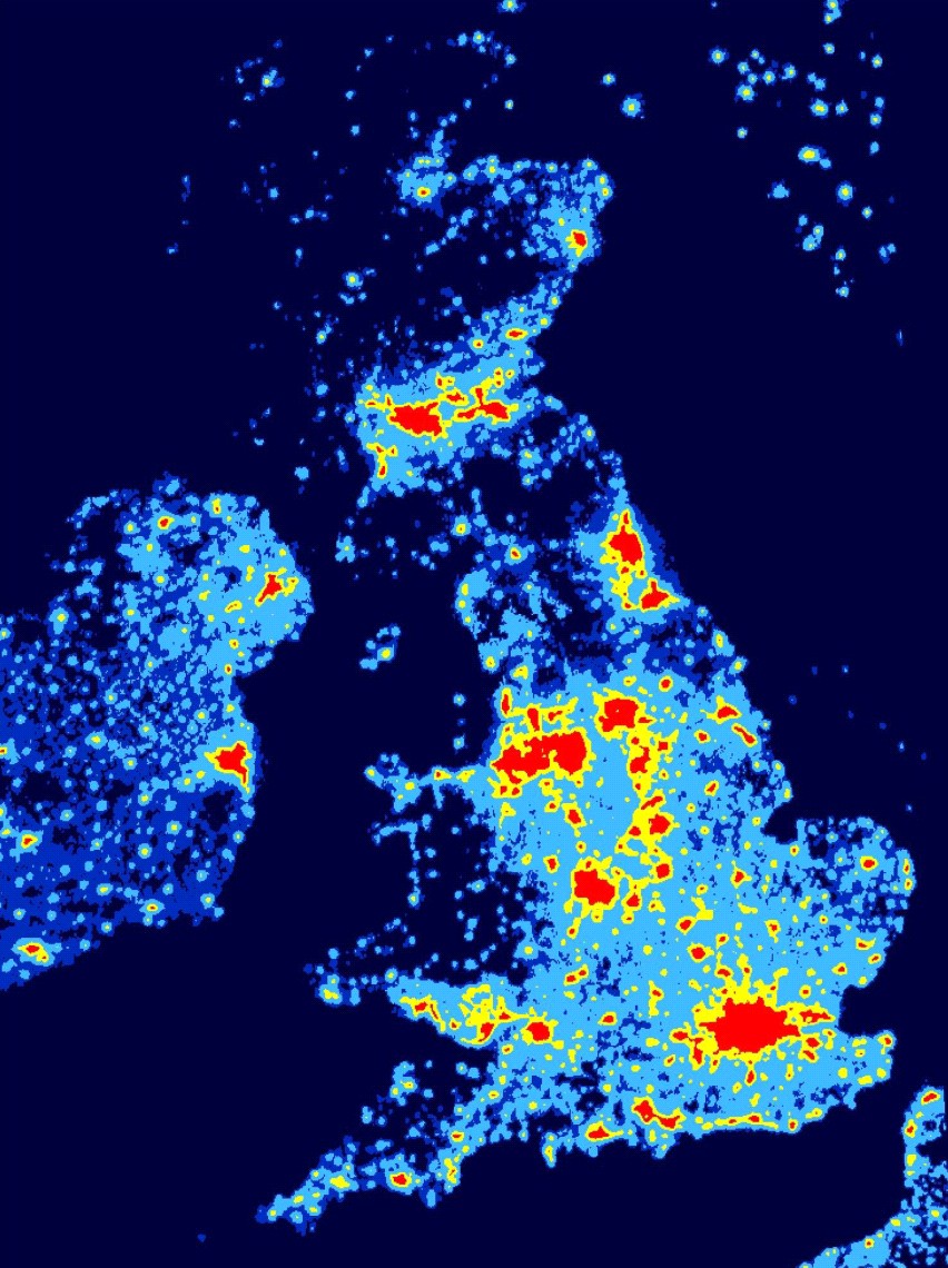 uk light pollution map Dark Sky Discovery uk light pollution map