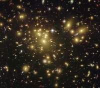 Galaxy cluster Abel 1689 Image: NASA