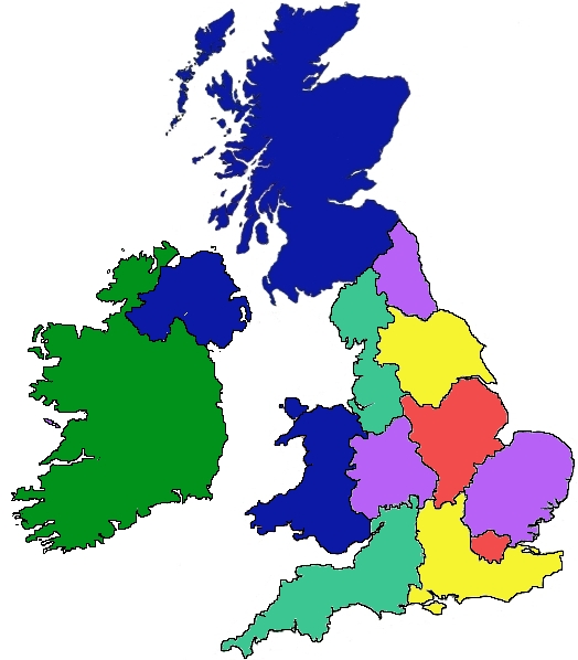 Map of UK